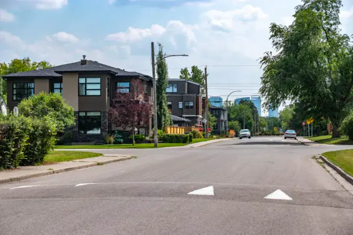 Mount Pleasant community in Calgary